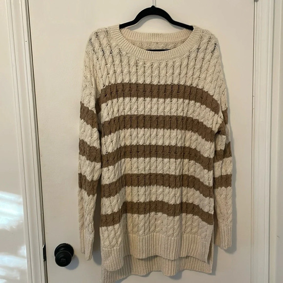 Pilcro Longline Stitch Cozy Sweater XL - Picture 4 of 7